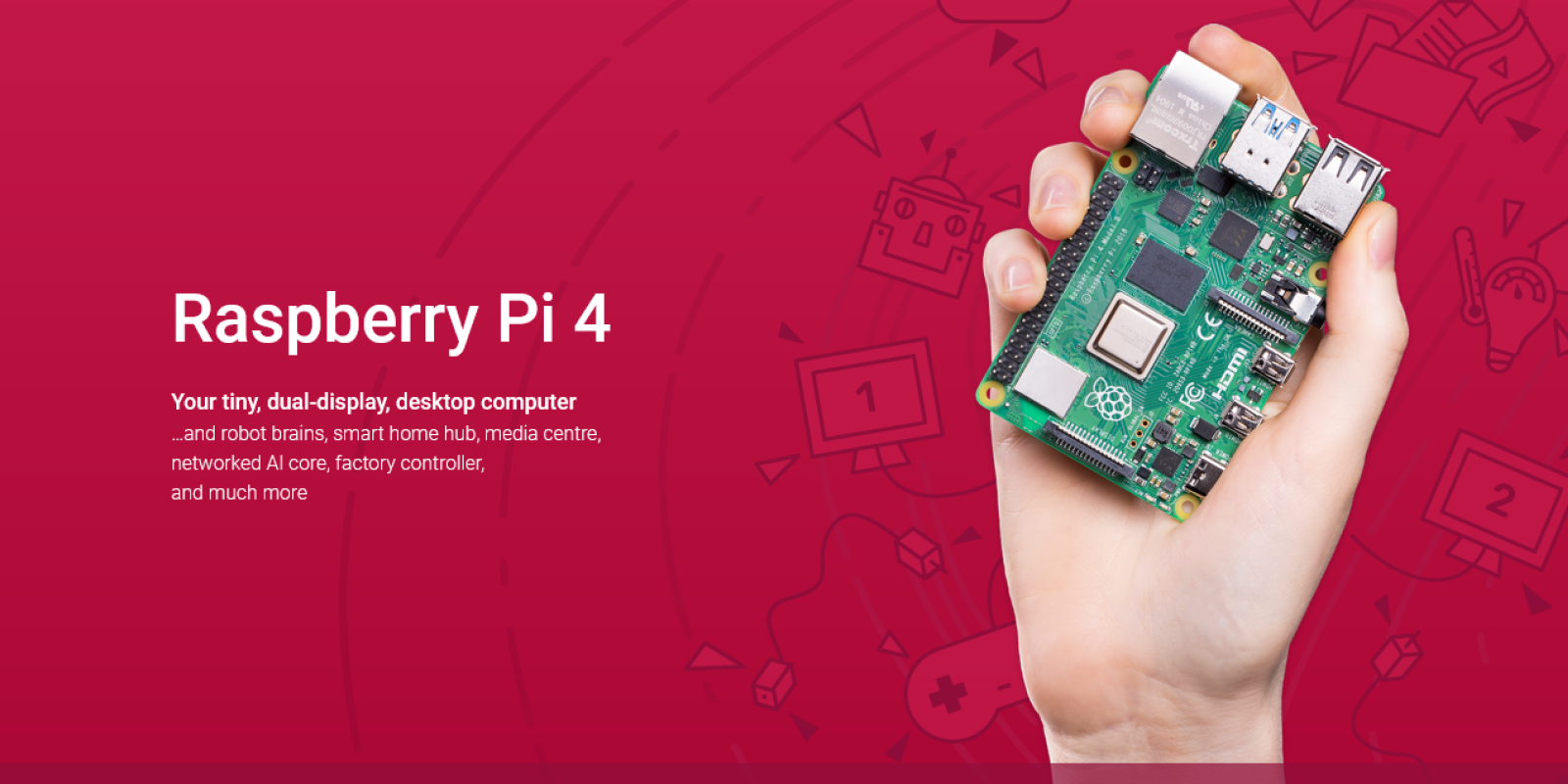 The all new Raspberry Pi 4b
